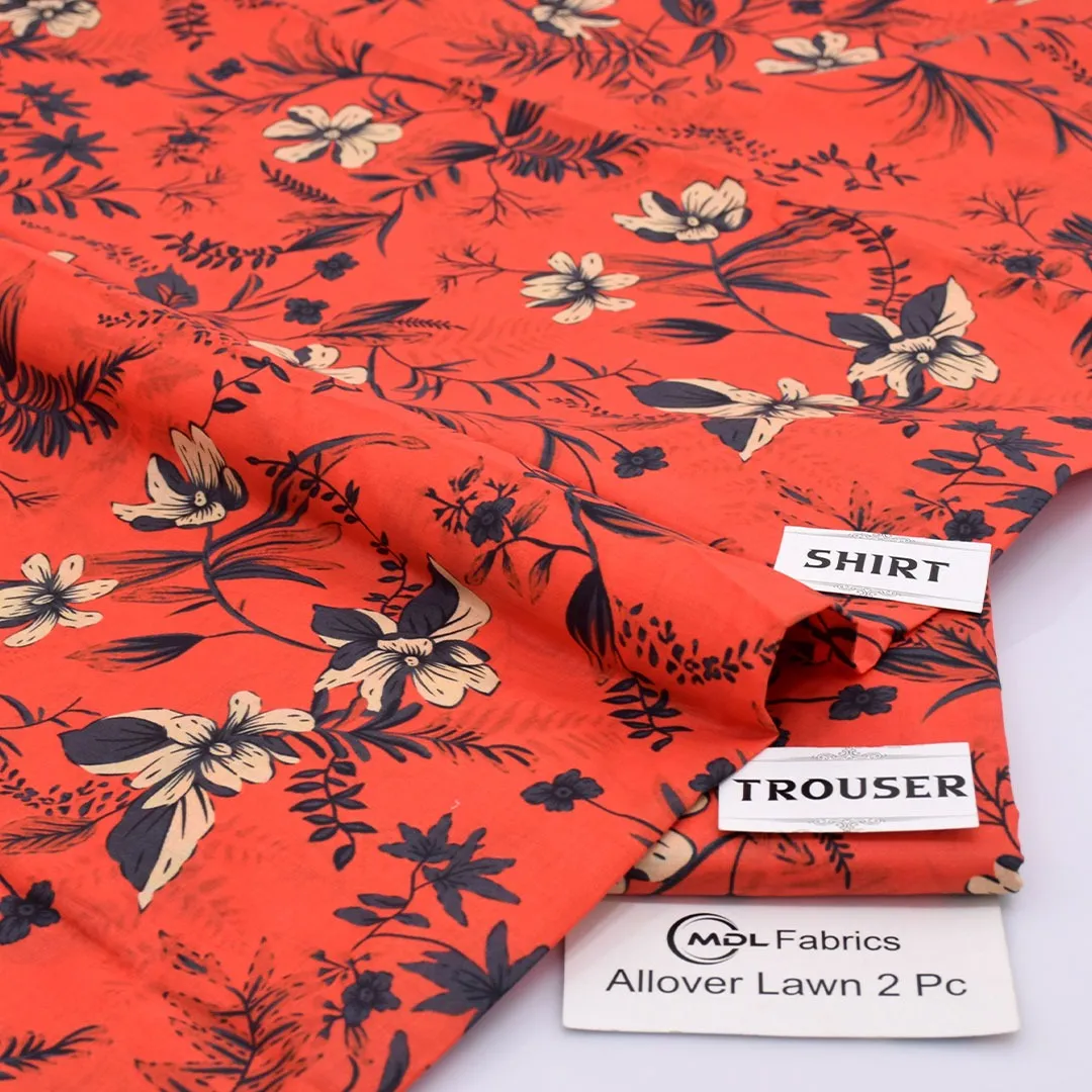 Digital Printed Lawn 2PC Suit (34)