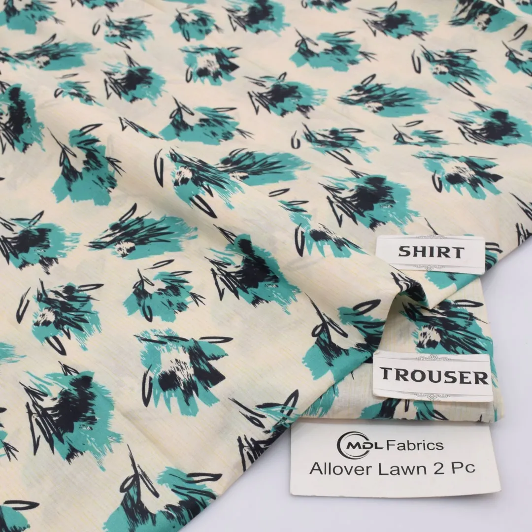 Digital Printed Lawn 2PC Suit (44)