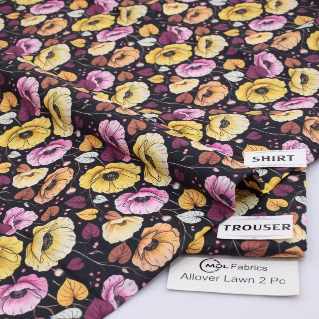 Digital Printed Lawn 2PC Suit (45)