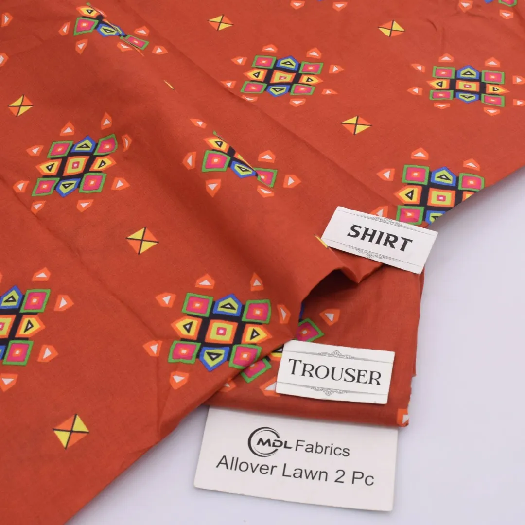 Digital Printed Lawn 2PC Suit (54)