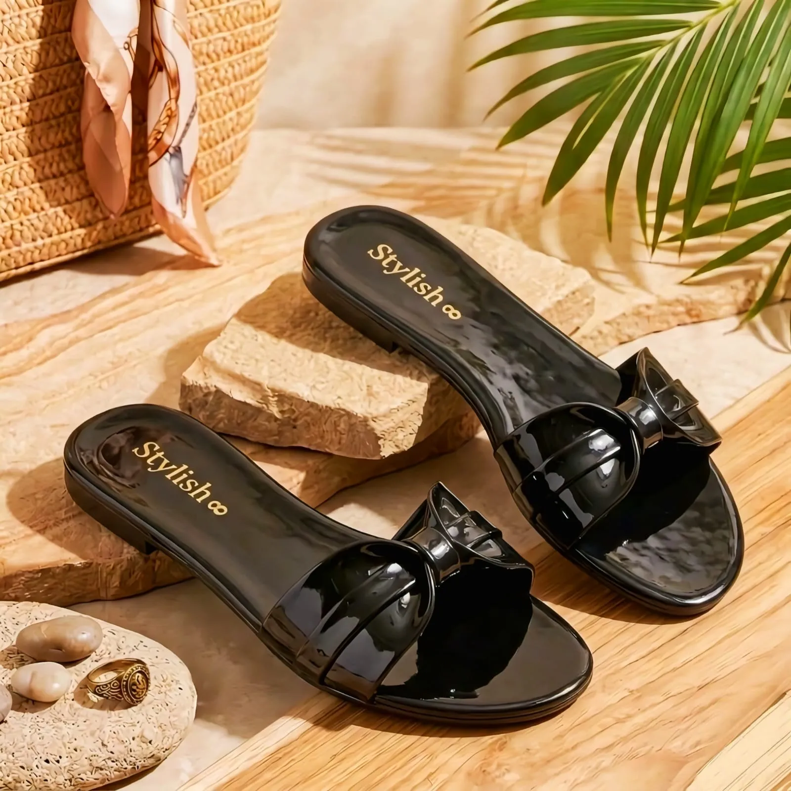Flat Stylish Footwear Slipper (2)