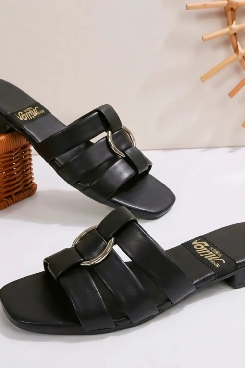 Ladies Low Heels Sandals Footwear for Women