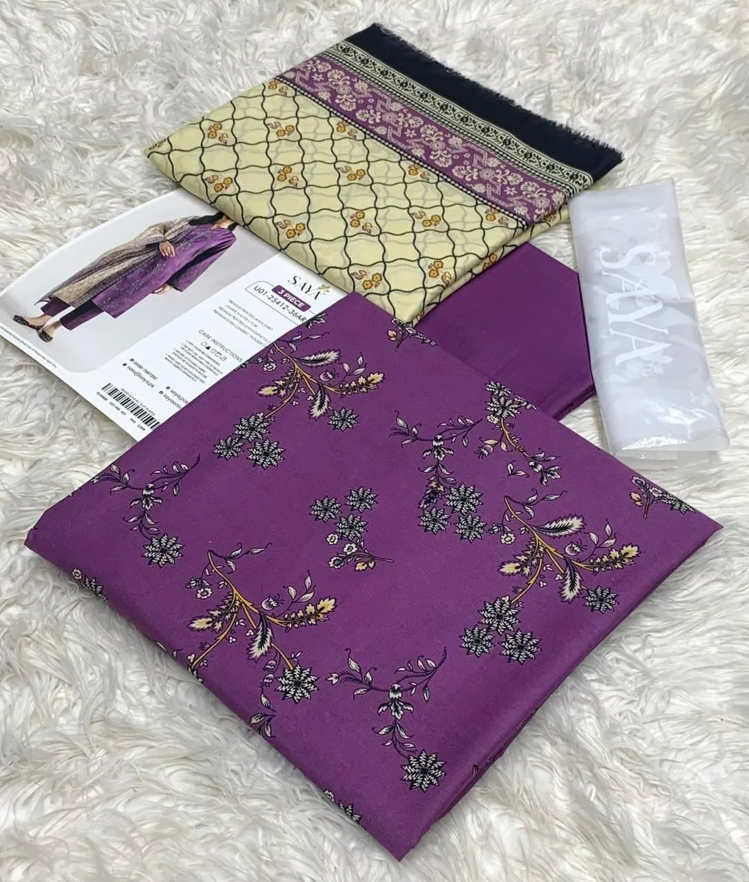 SAYA Lawn 3PC Collection (17)