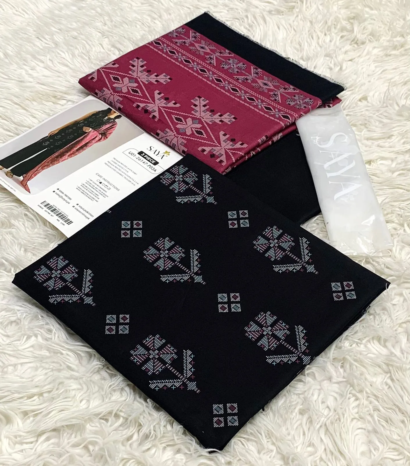 SAYA Lawn 3PC Collection (4)