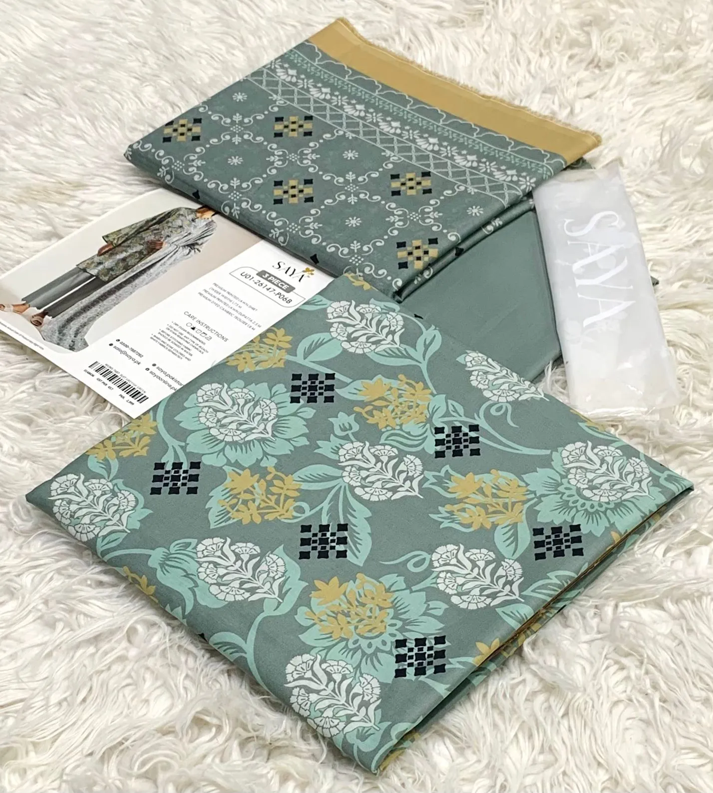 SAYA Lawn 3PC Collection (6)