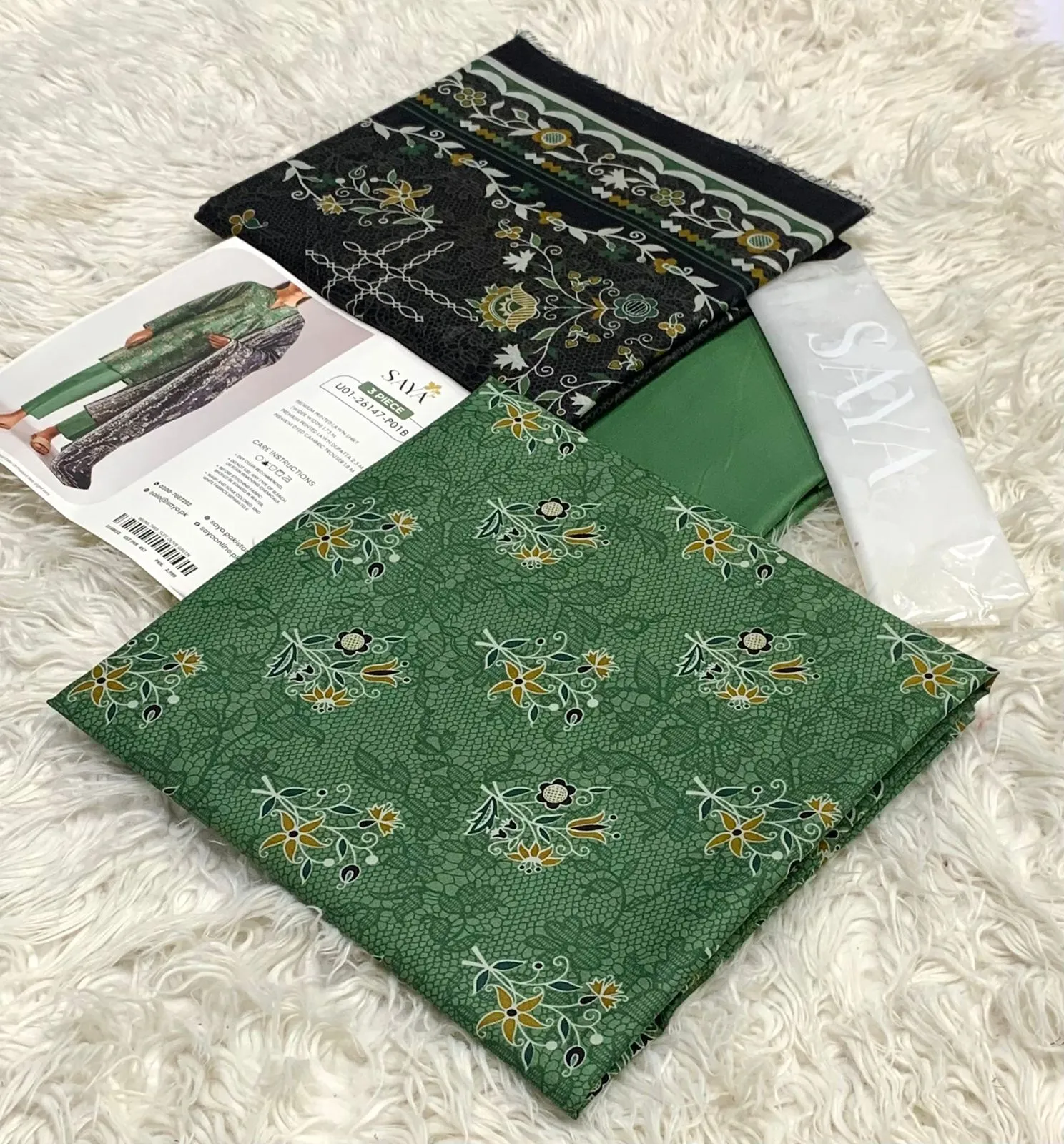 SAYA Lawn 3PC Collection (9)