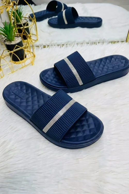 Ladies Premium EVA Casual Slides, Waterproof Comfortable Slippers for Daily Wear