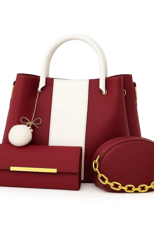 3 Pieces Bags Set, High Quality Ladies Shoulder Bag Collection